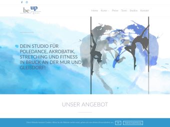 Screenshot von http://be-up.at