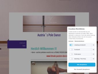 Screenshot von https://www.austrias-poledance.com/