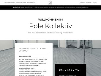 Screenshot von https://polekollektiv.at