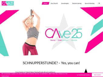 Screenshot von https://www.cave25.at/