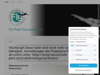 Screenshot von https://www.flypole.at/