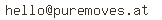 E-Mail-Adresse von Pure Moves - Poledance & Bewegungsstudio